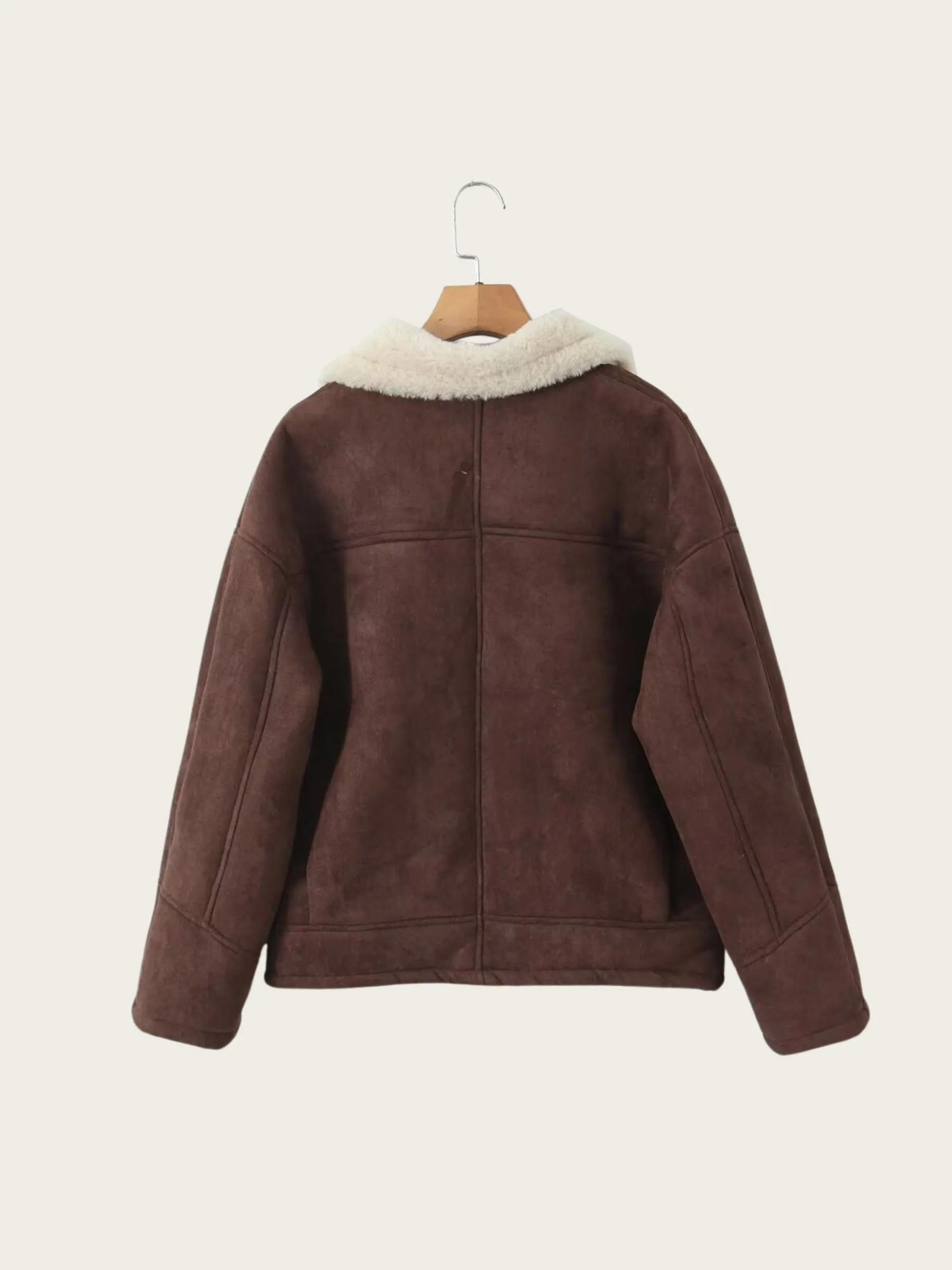 Angelee Faux Shearling Jacket