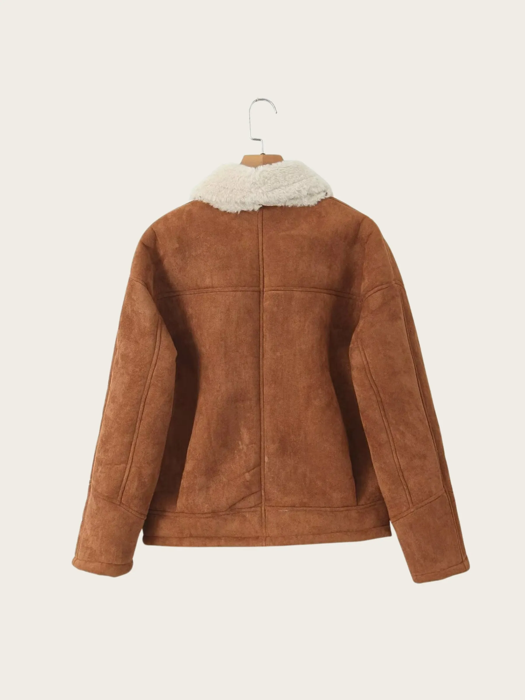 Angelee Faux Shearling Jacket