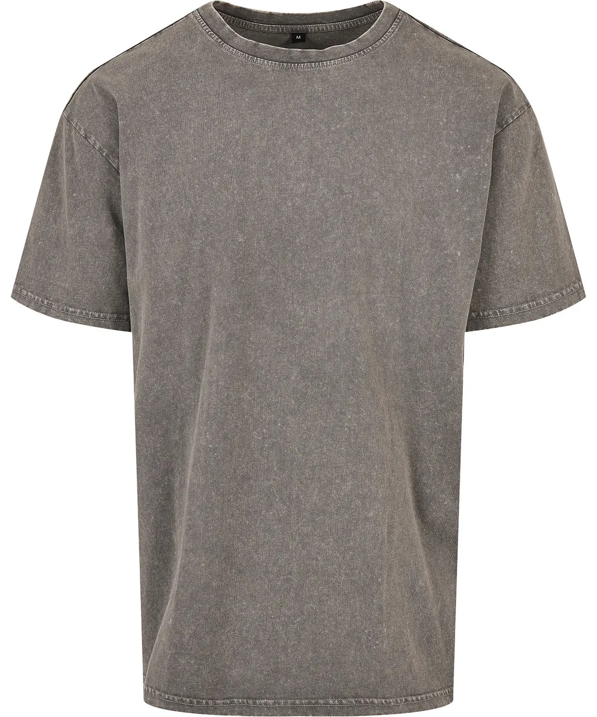 Asphalt - Acid washed heavy oversized tee