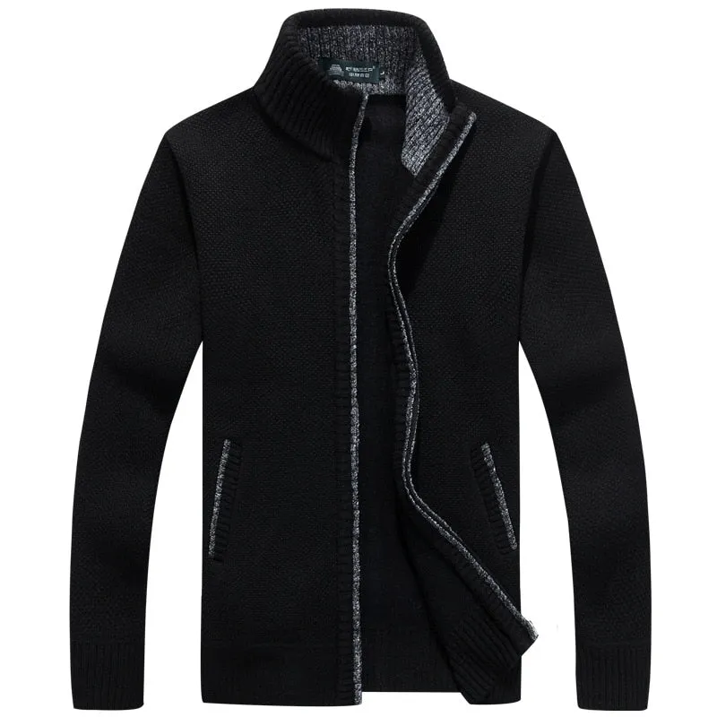 Cardigan Zipper Jackets for Men