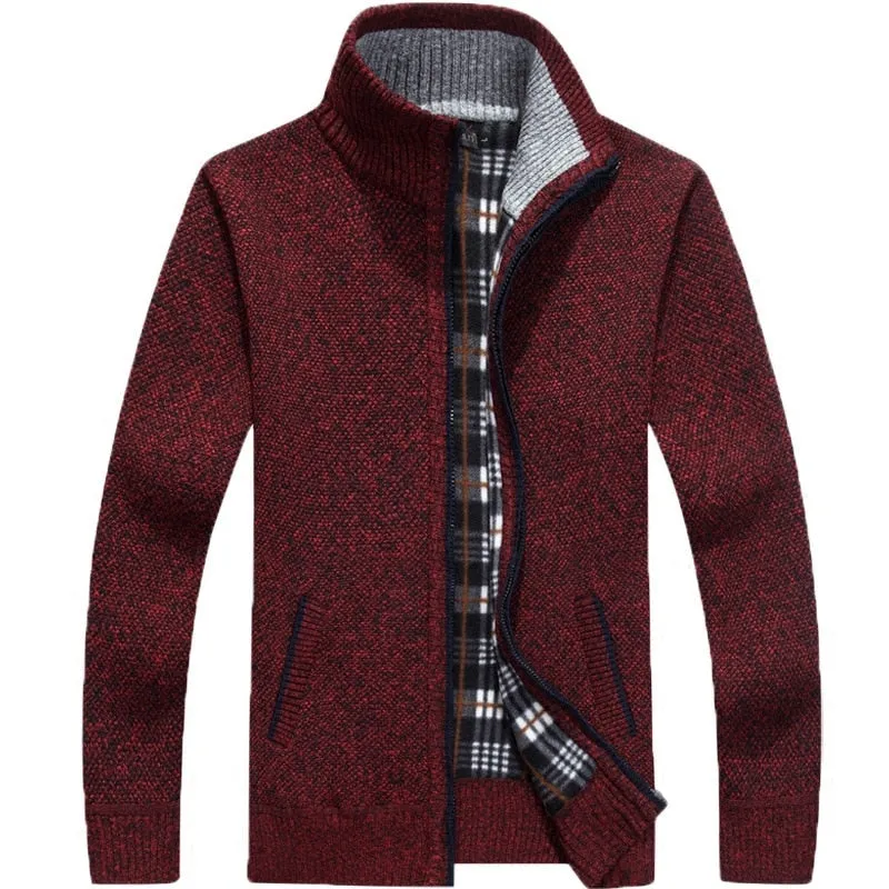 Cardigan Zipper Jackets for Men