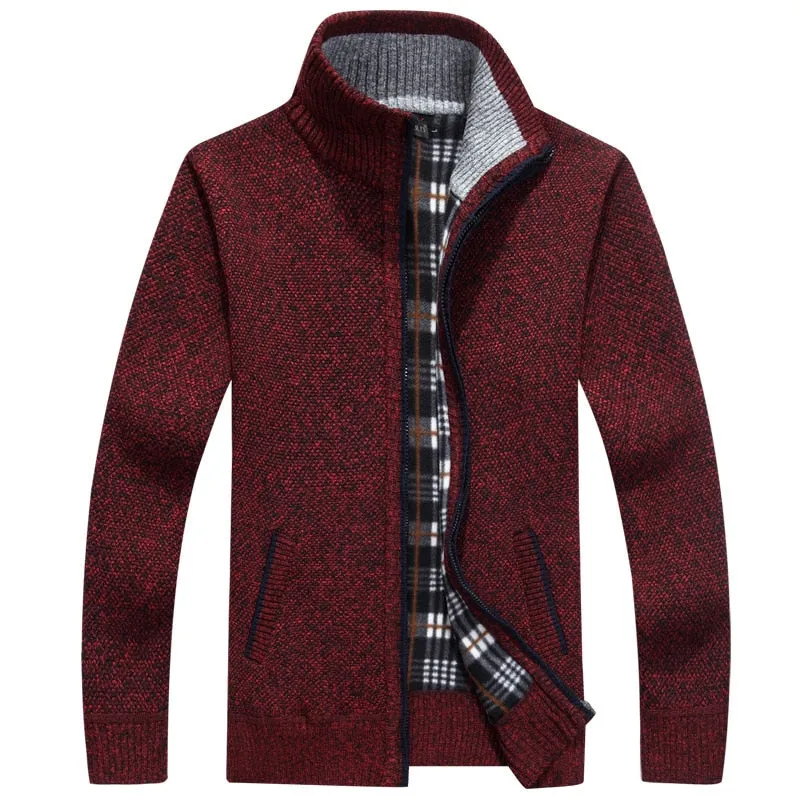 Cardigan Zipper Jackets for Men