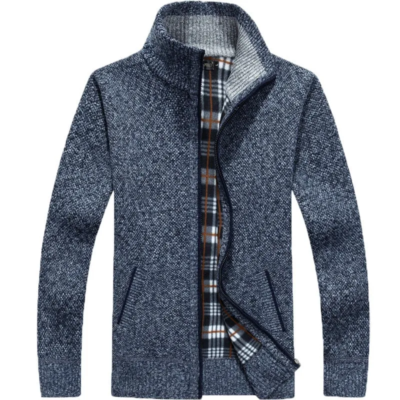 Cardigan Zipper Jackets for Men