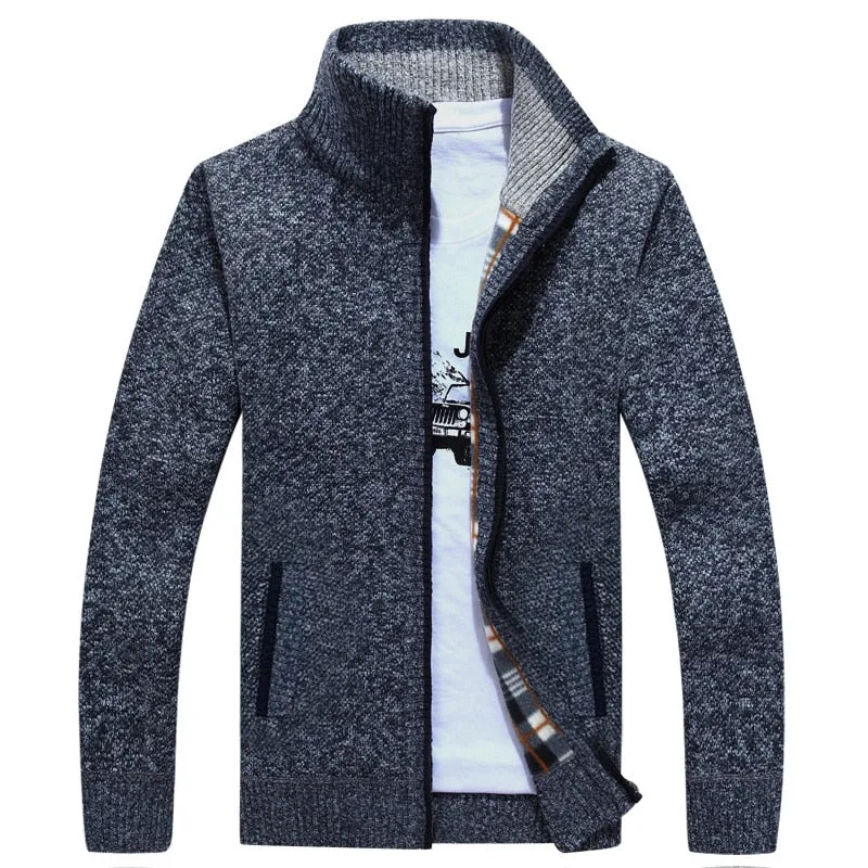 Cardigan Zipper Jackets for Men