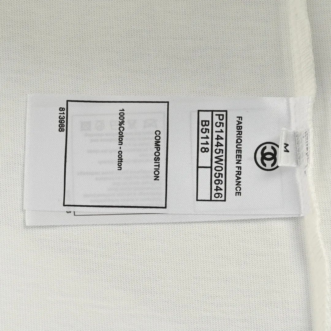 Chanel Minimalist Logo T-Shirt (White)