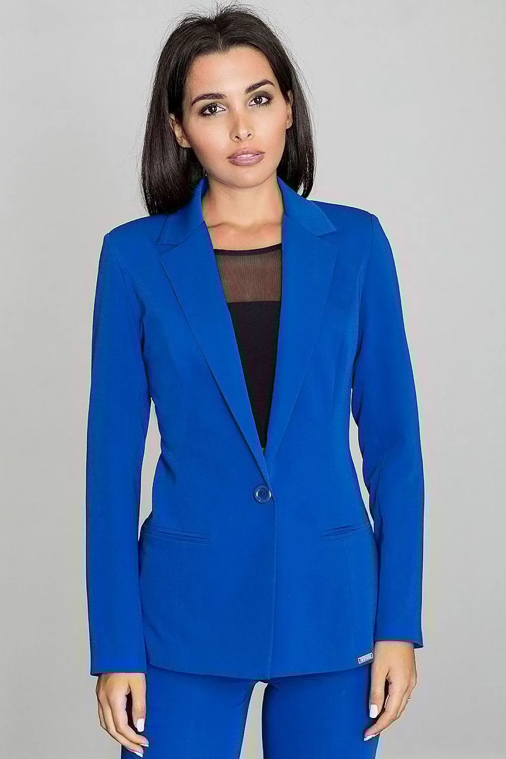 Chic Longline Oversized Blazer by Figl