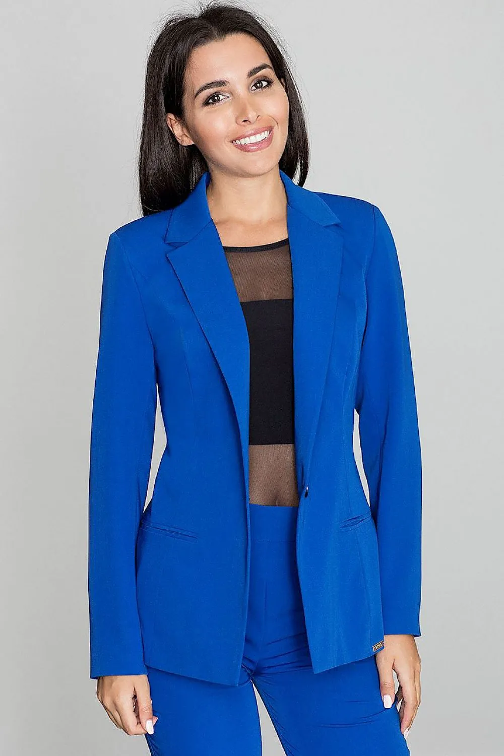 Chic Longline Oversized Blazer by Figl