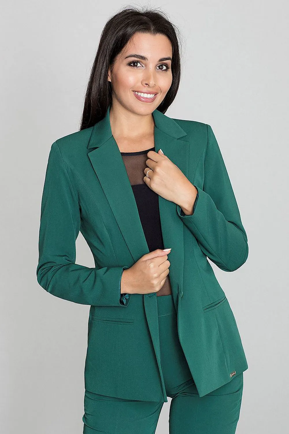 Chic Longline Oversized Blazer by Figl