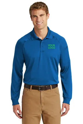 CornerStone Long Sleeve Tactical Polo, Royal