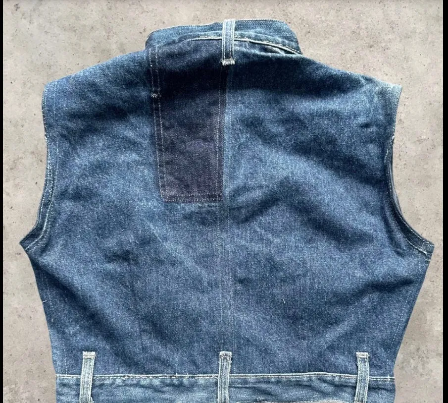 Custom handpick Rework crop utility jackets