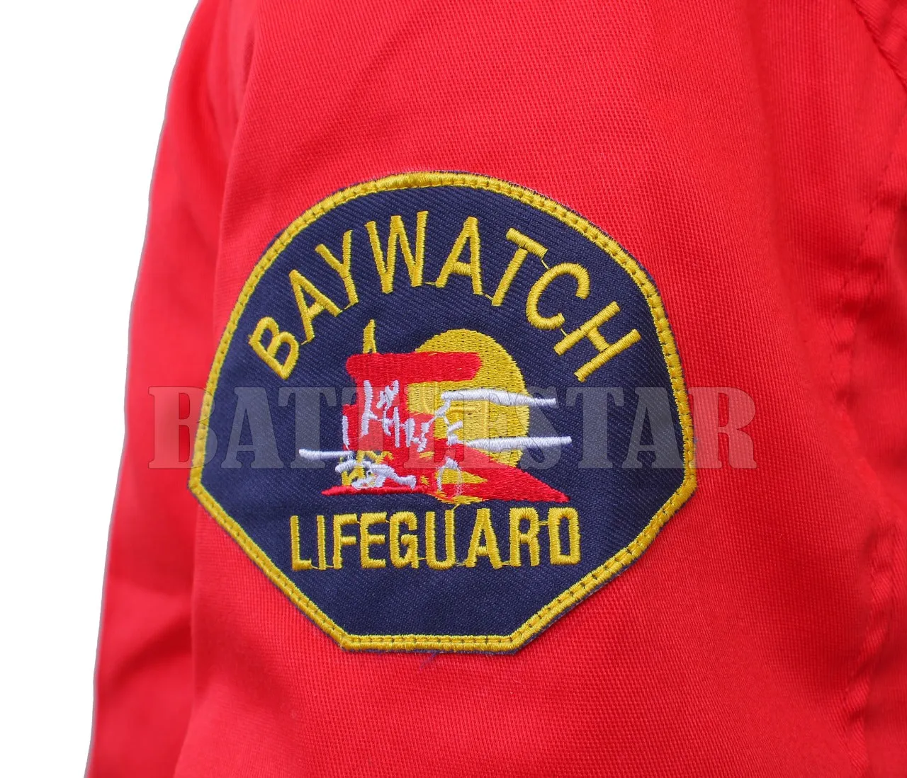 David Hasselhoff Baywatch Red Cotton Trendy  Jacket