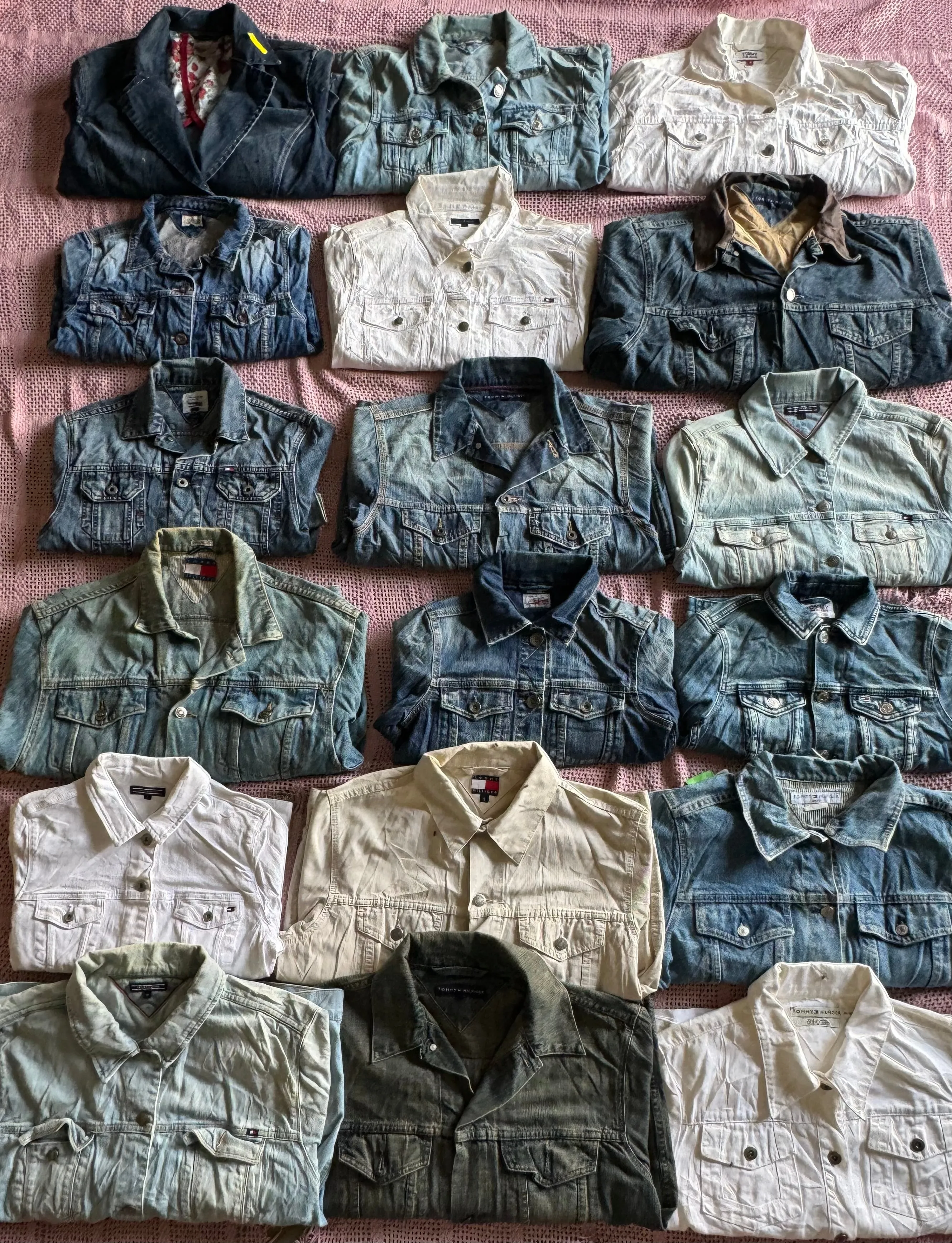 Denim Tommy Hilfiger Jackets 18 pieces