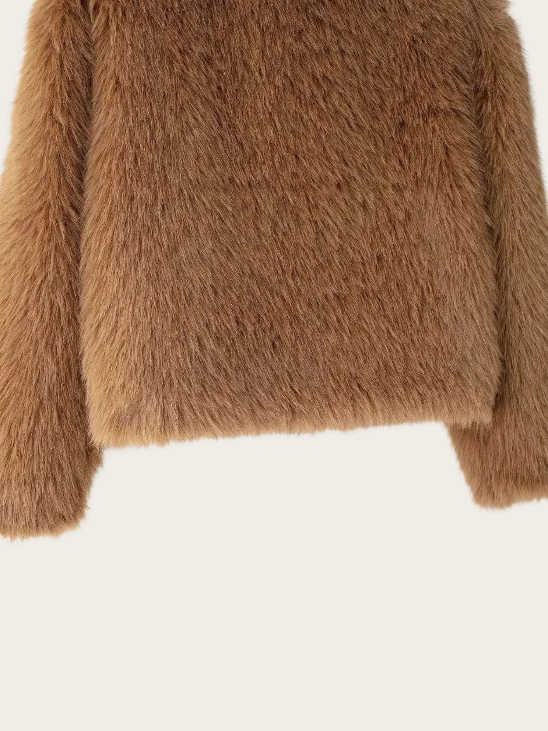 Greer Faux Fur Teddy Jacket