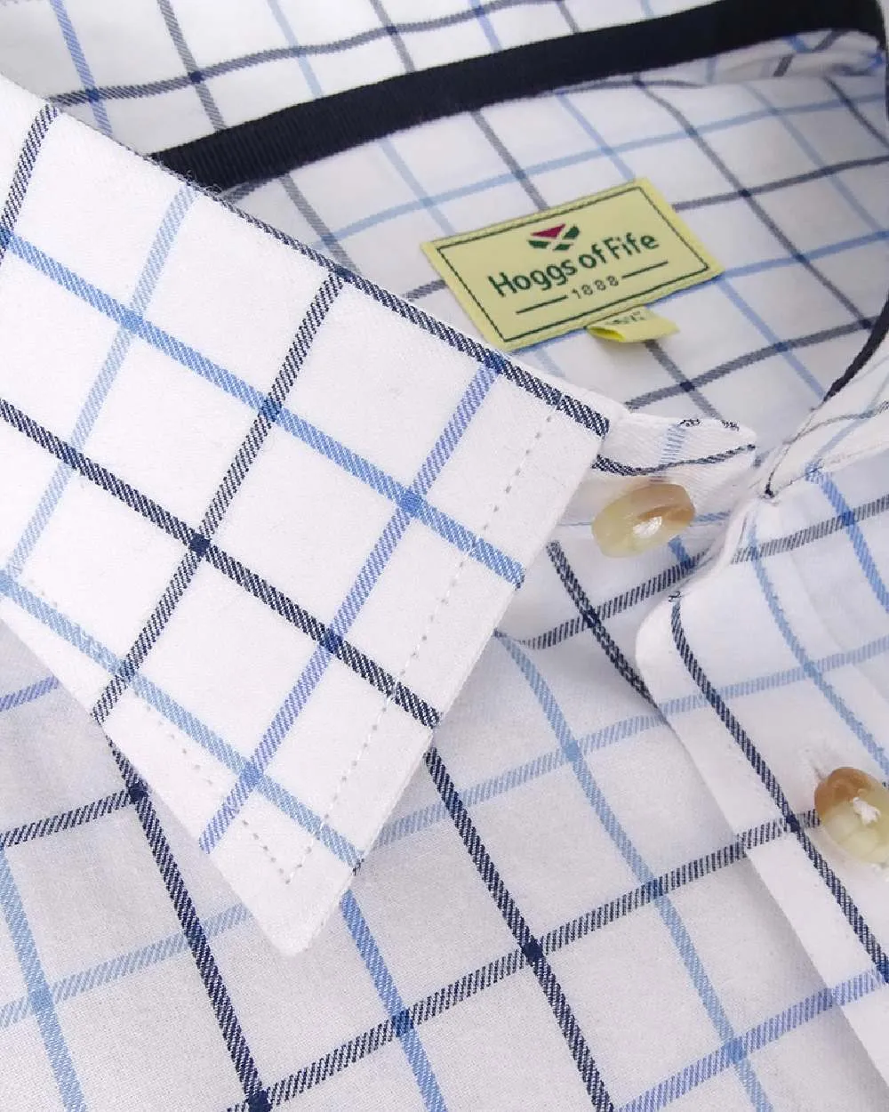 Hoggs of Fife Viscount Premier Tattersall Shirt