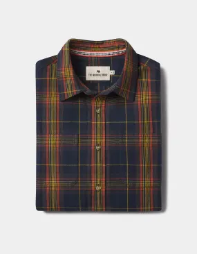 Jackson Lightweight Flannel in Pacific Plaid