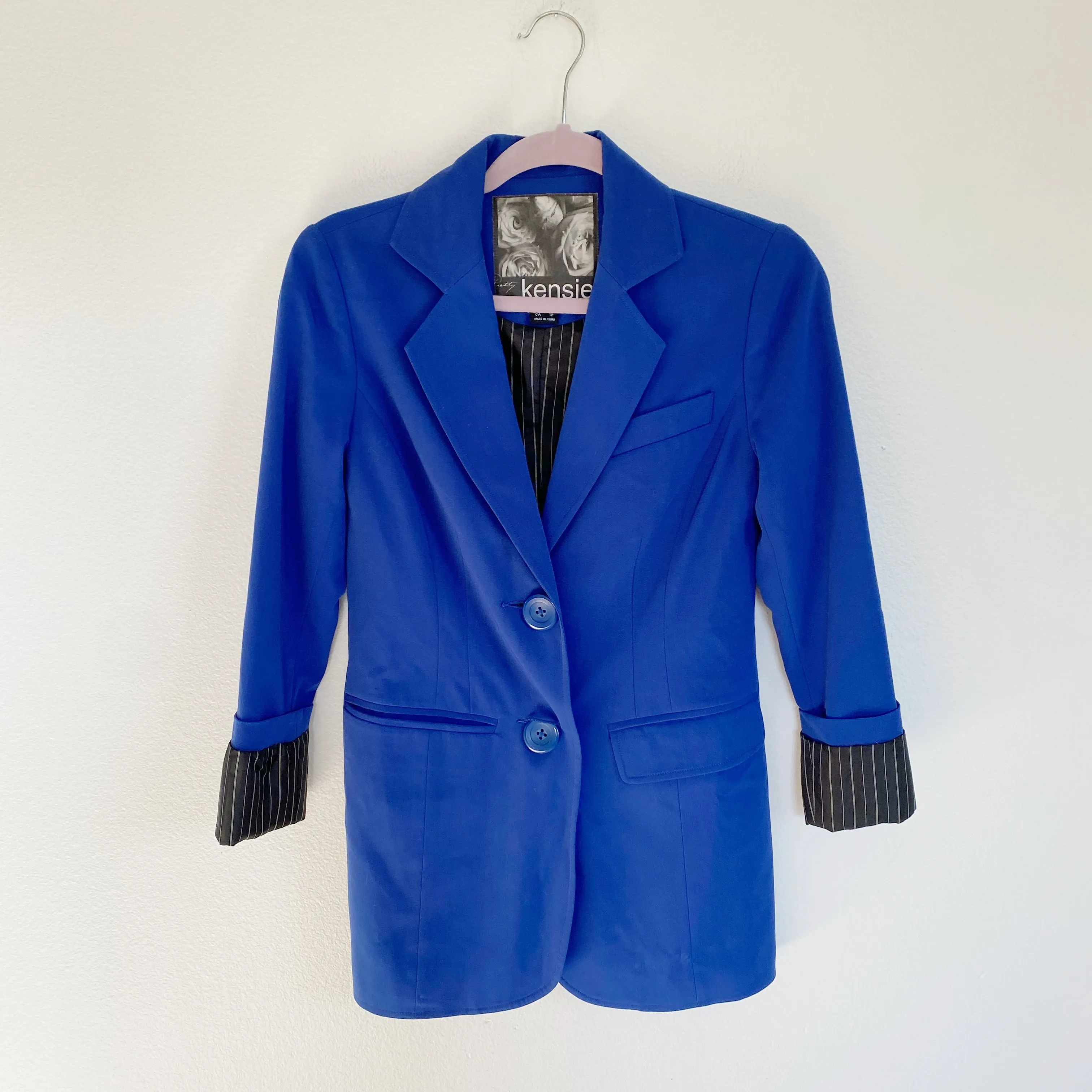 Kensie Royal Blue Sport Blazer XS