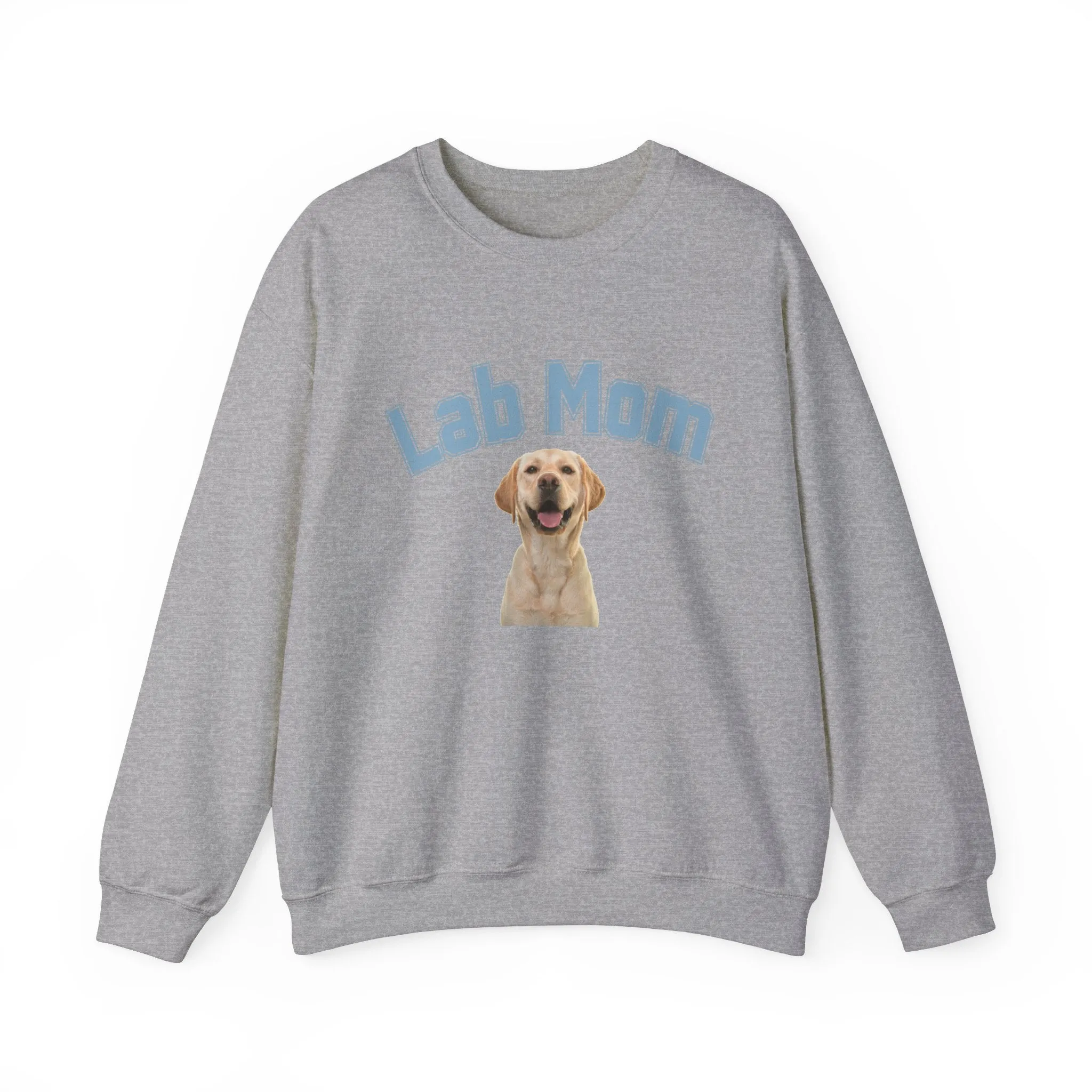 Labrador Mom Dog Lover Crewneck Sweatshirt College Print