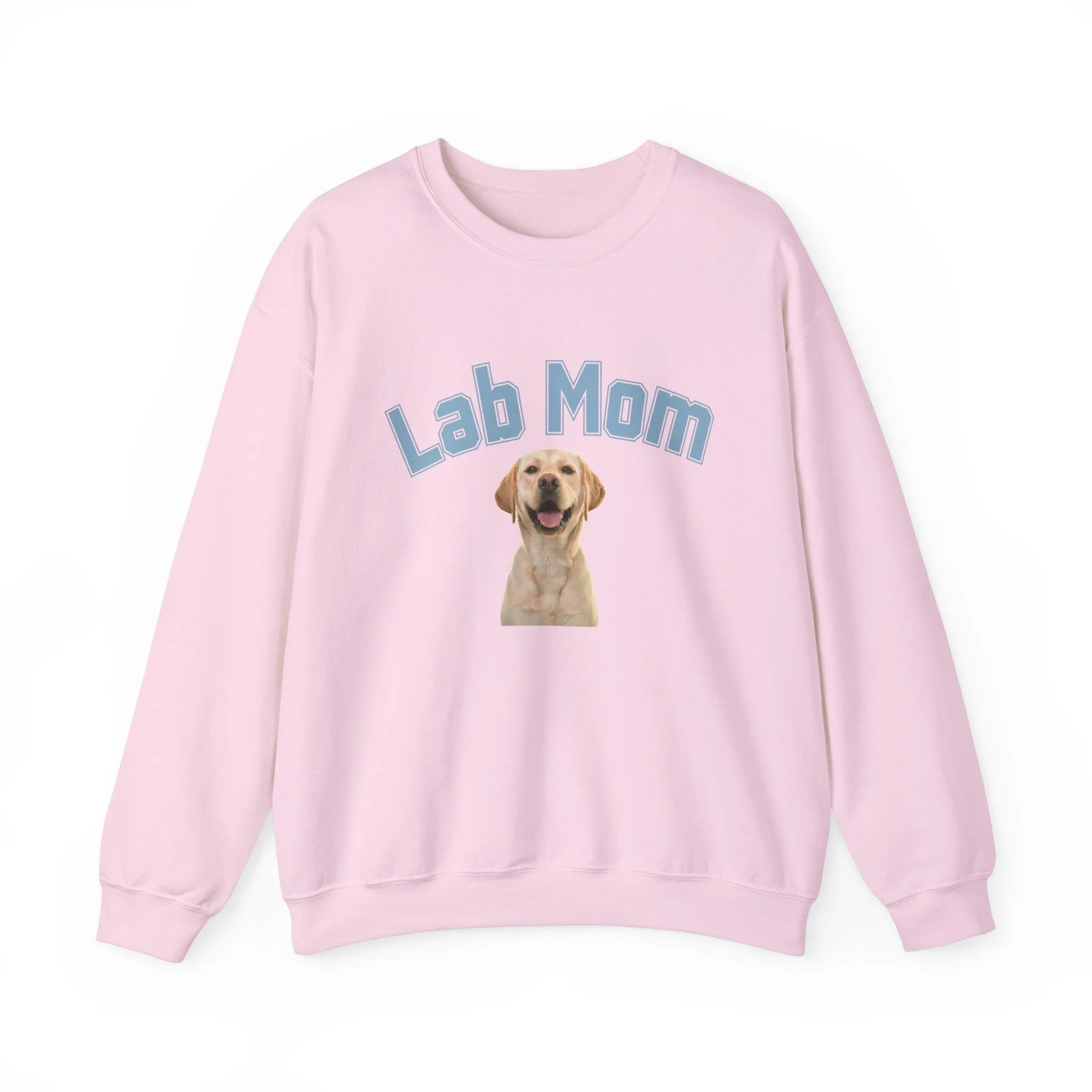 Labrador Mom Dog Lover Crewneck Sweatshirt College Print