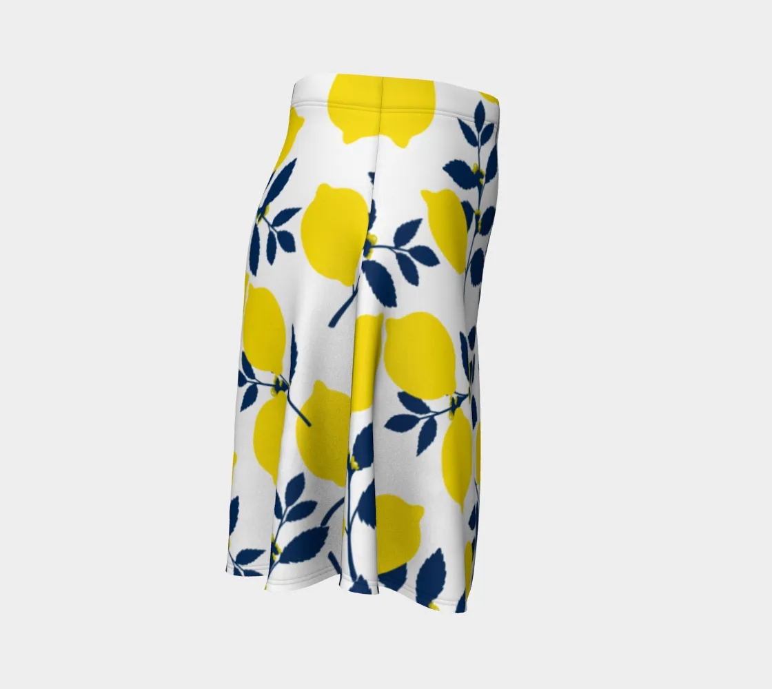 Lemony Fresh Flare Skirt