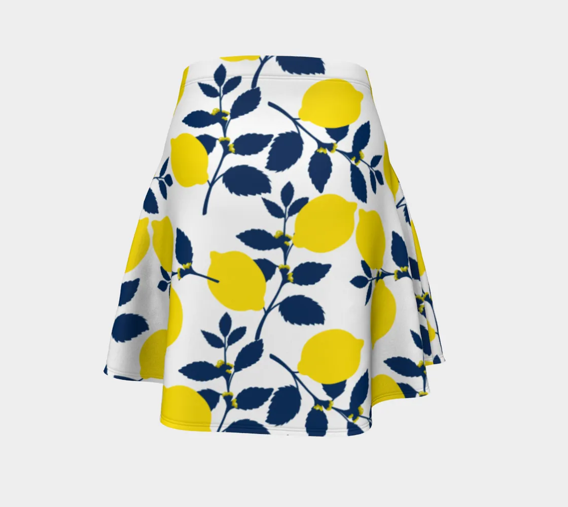 Lemony Fresh Flare Skirt