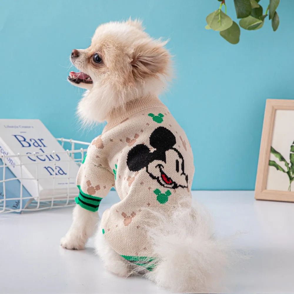 Mickey Mouse Dog Sweaters