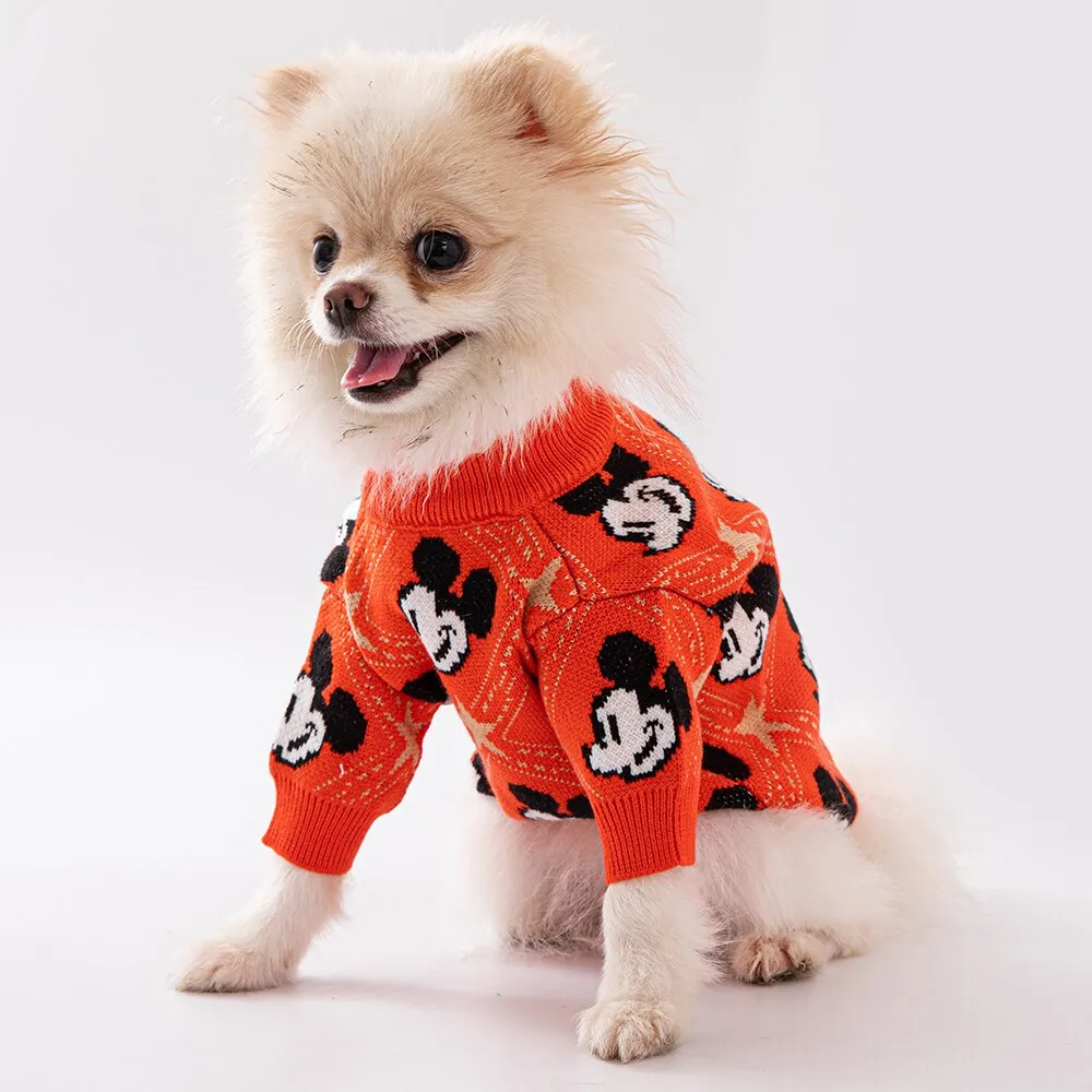 Mickey Mouse Dog Sweaters