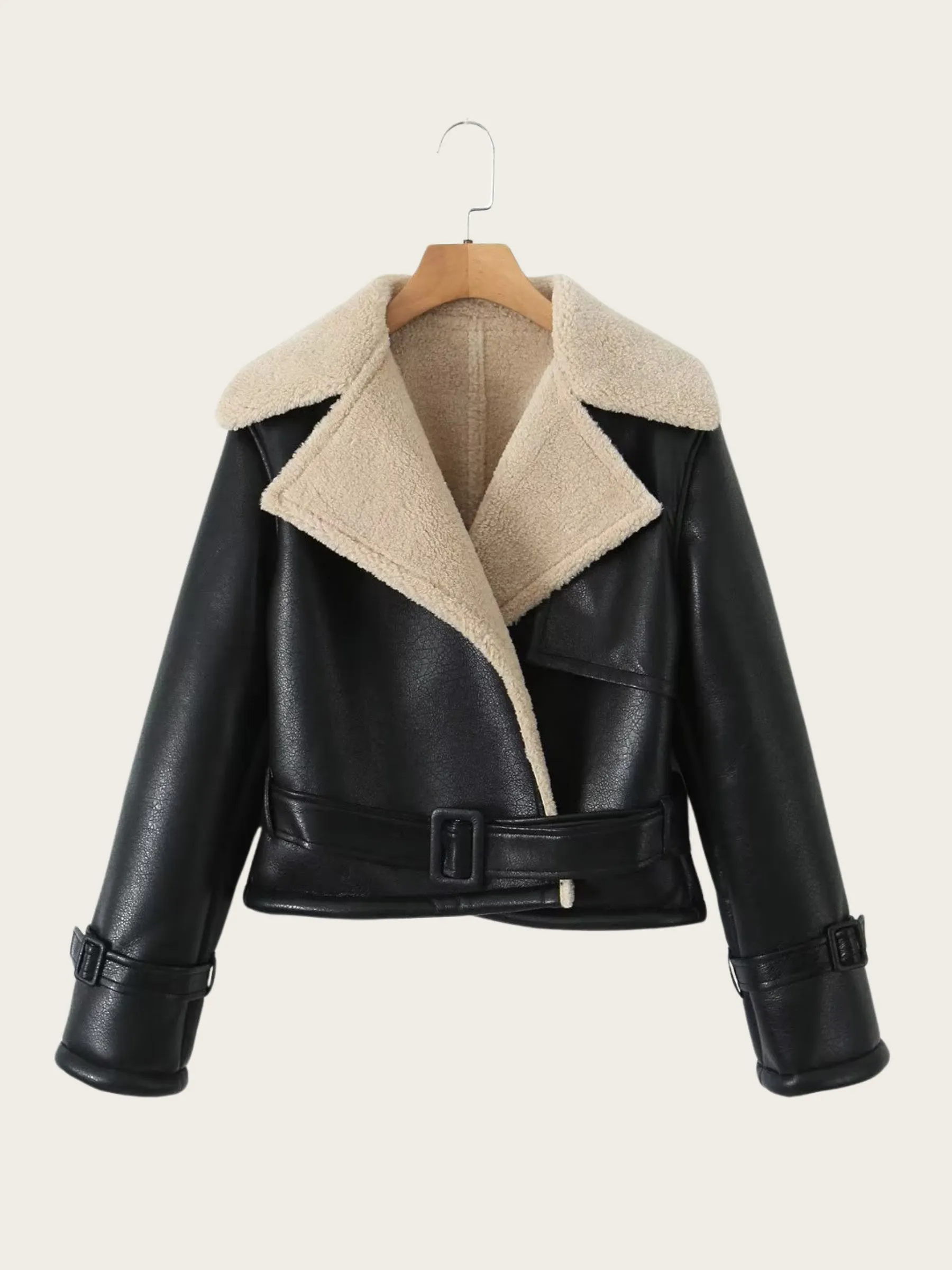 Odalis Faux Leather Jacket