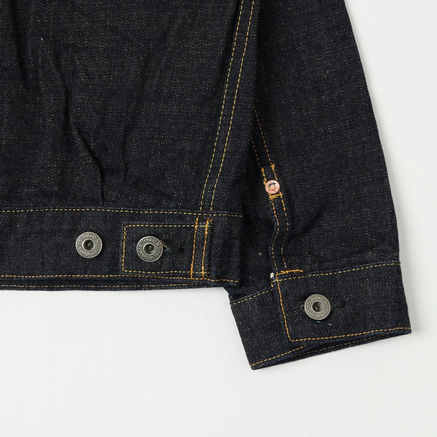 ONI 02516P-14KBE Type II Denim Jacket - Rinsed