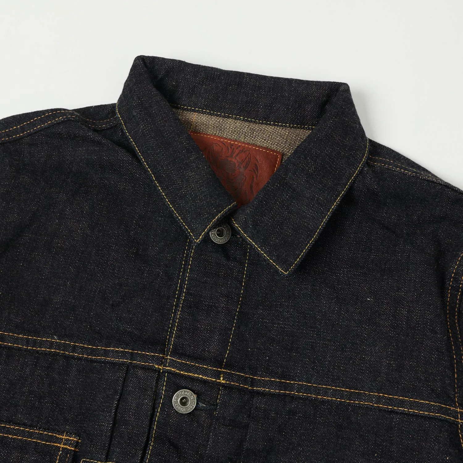 ONI 02516P-14KBE Type II Denim Jacket - Rinsed