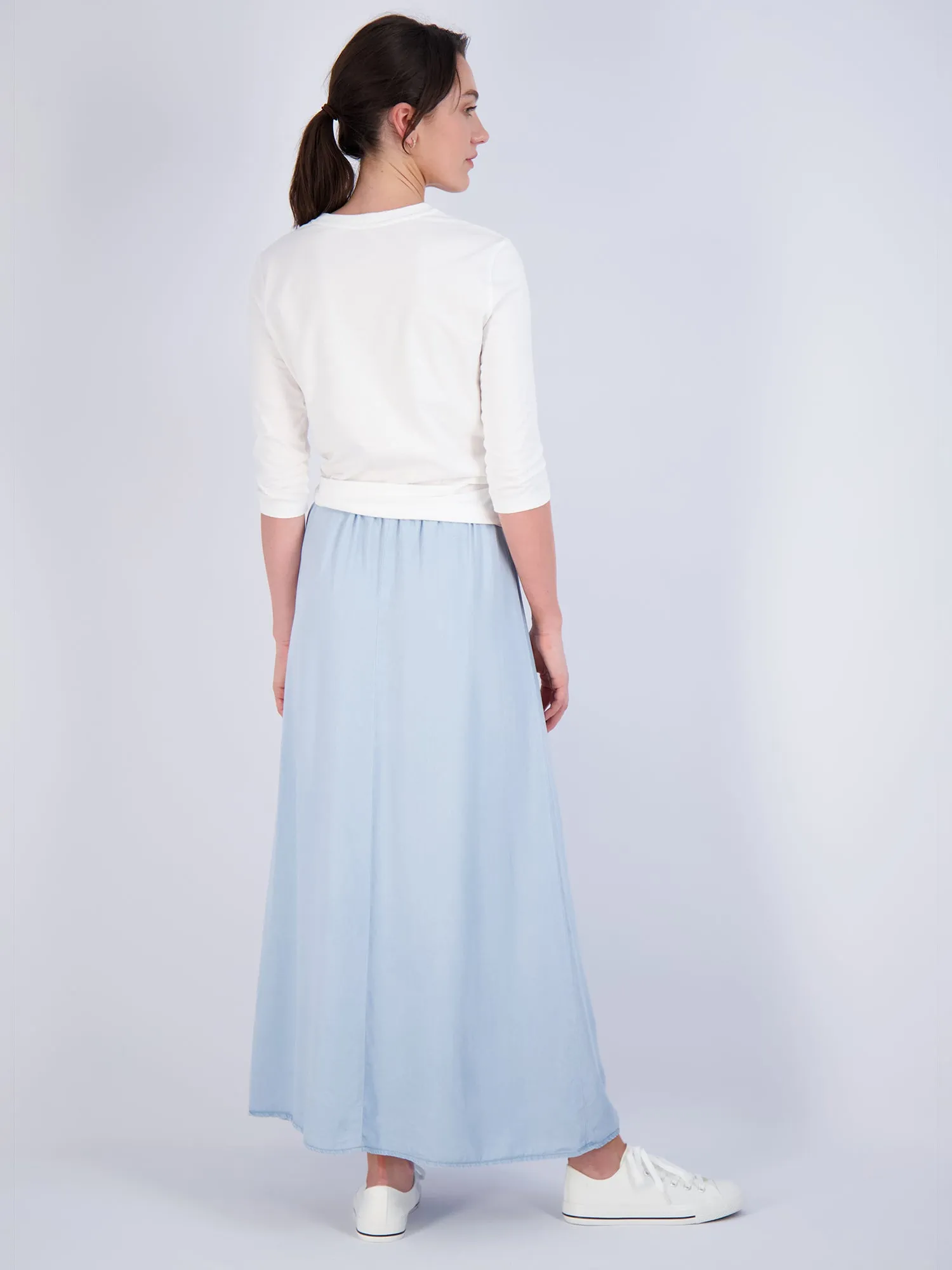 Pashmina Lyocell Slip Skirt