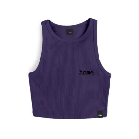 Racer Vest Top- Purple