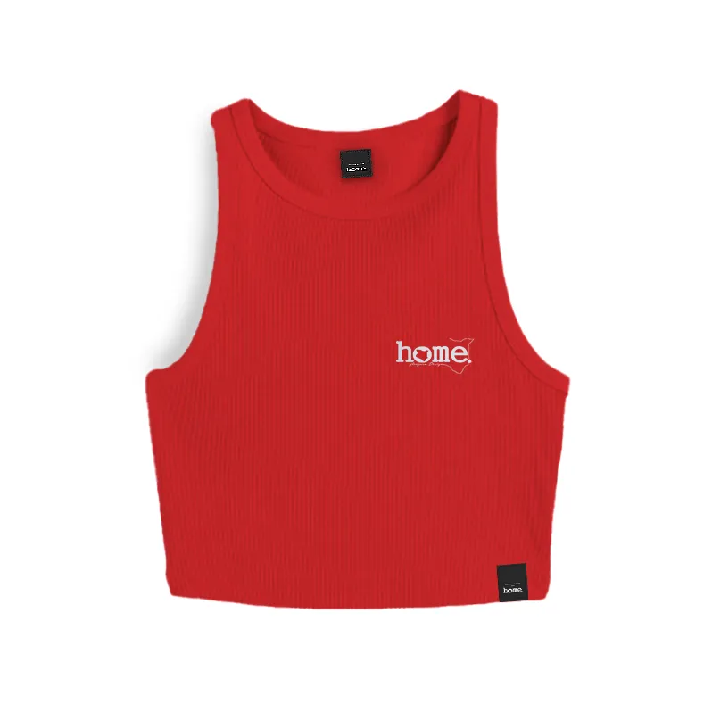 Racer Vest Top - Red