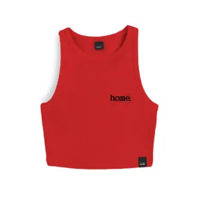 Racer Vest Top - Red