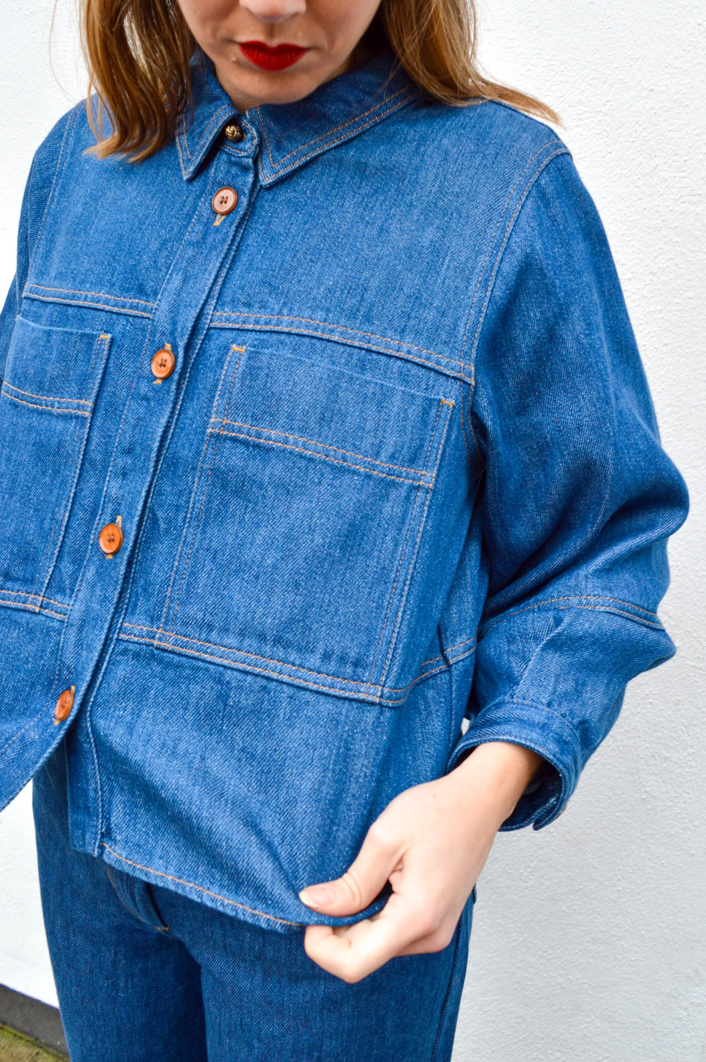 Sessùn Leone Denim Overshirt