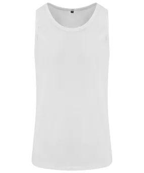 Solid White - Triblend vest