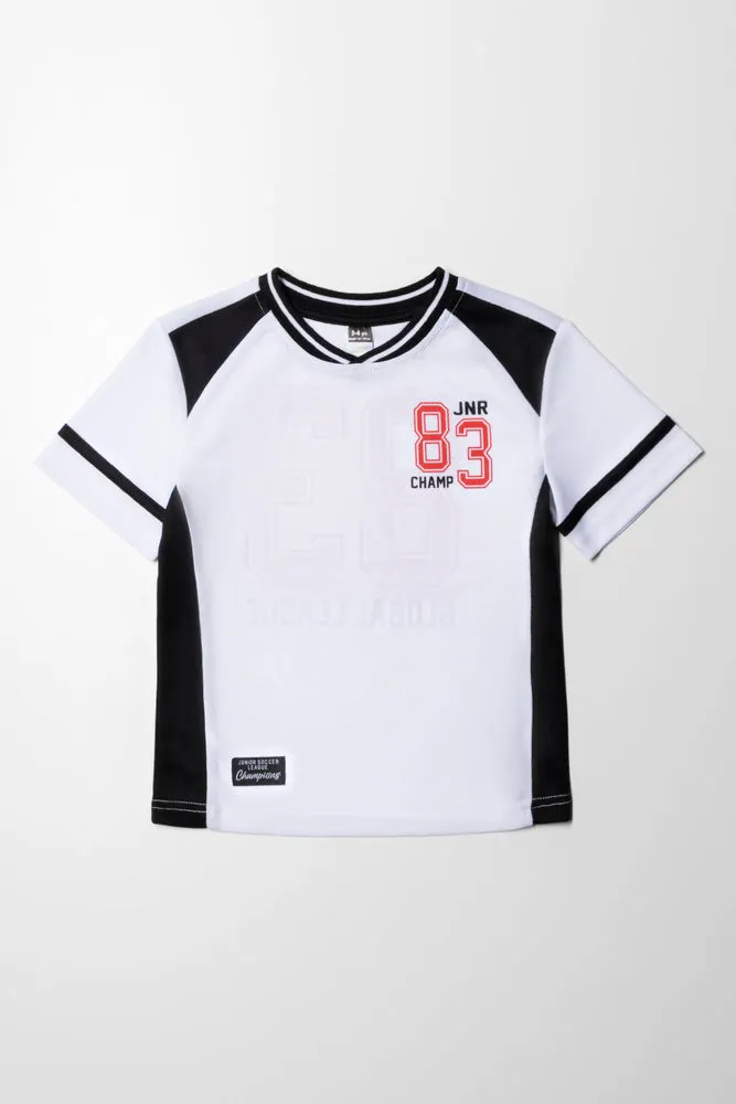 Sport T-Shirt Black And White