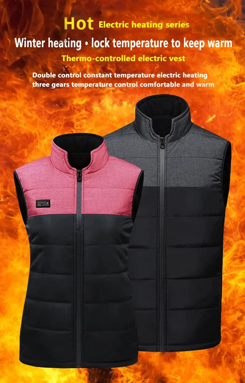 Trendy USB Heating Vest with 21 Zones for Winter