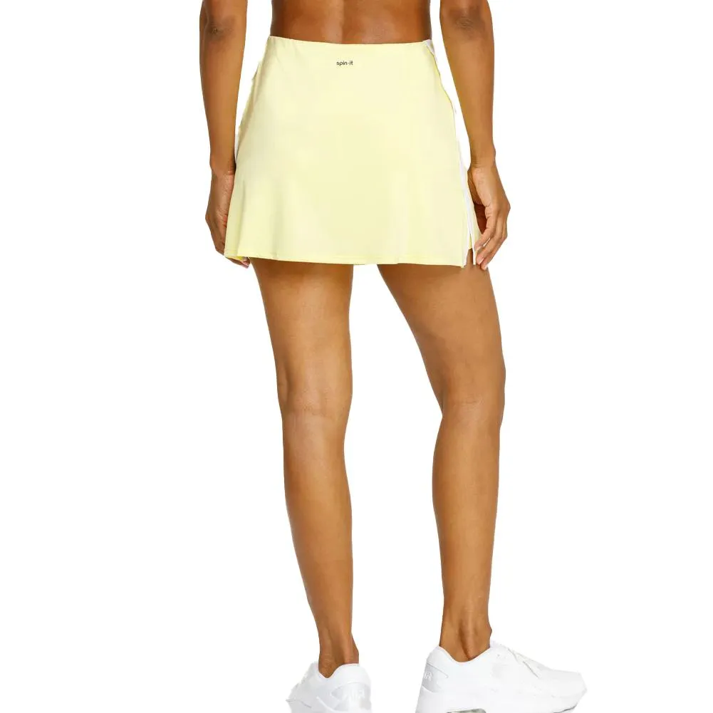 Womens Dash 14.5 Inch Pickleball Skort Fresh Lemon