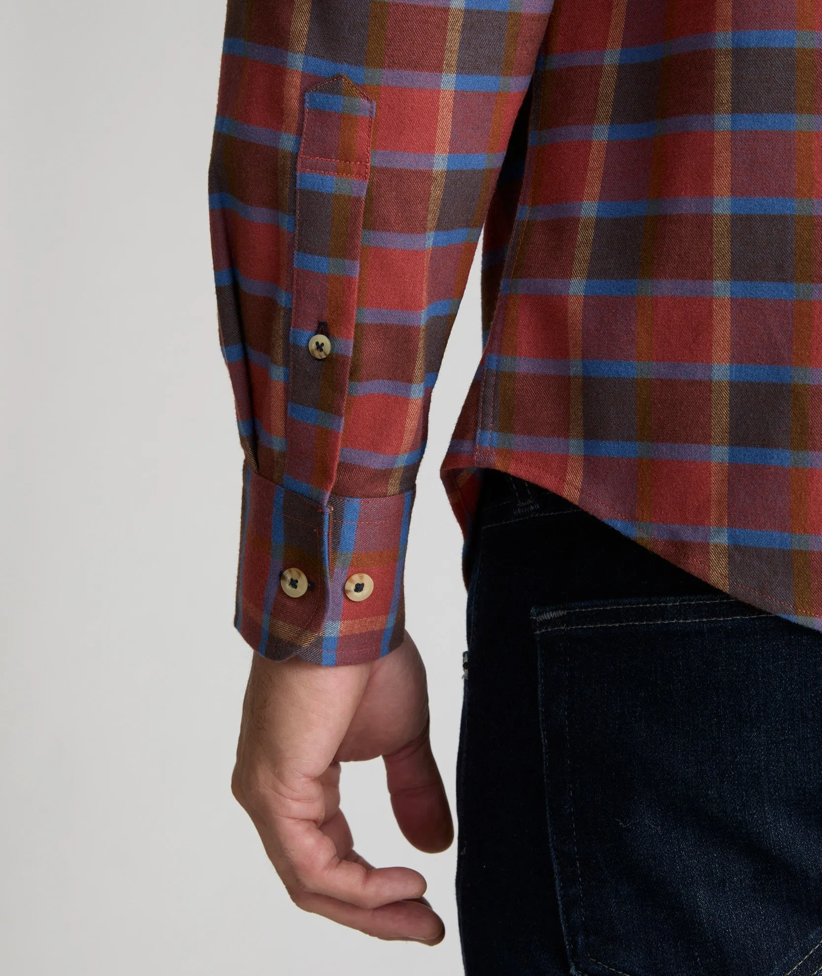 Wrinkle-Free Performance Flannel Ryan Shirt - FINAL SALE